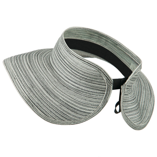 UPF 40+ Poly Braid Roll Up Visor