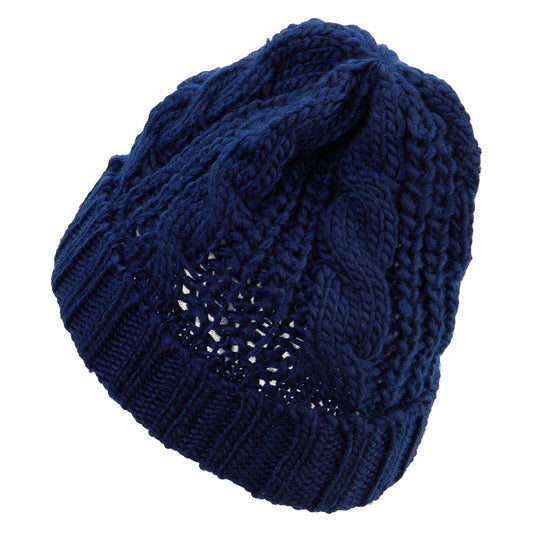 Women's Cable Knit Cuff Beanie