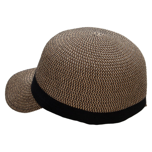 Women's Paper Braid Front 4 Inch Brim Hat