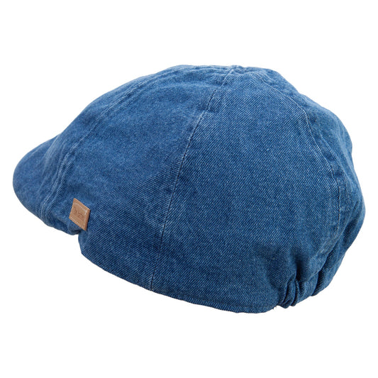 Washed Denim Ivy Cap with Elastic Band