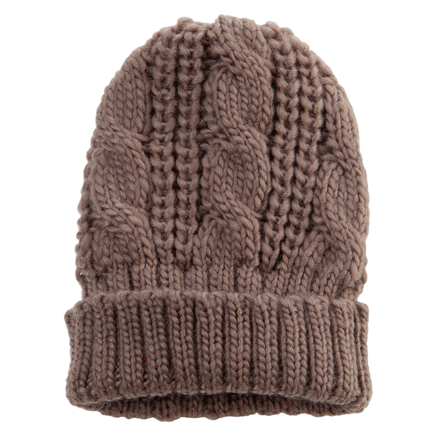 Women's Cable Knit Cuff Beanie