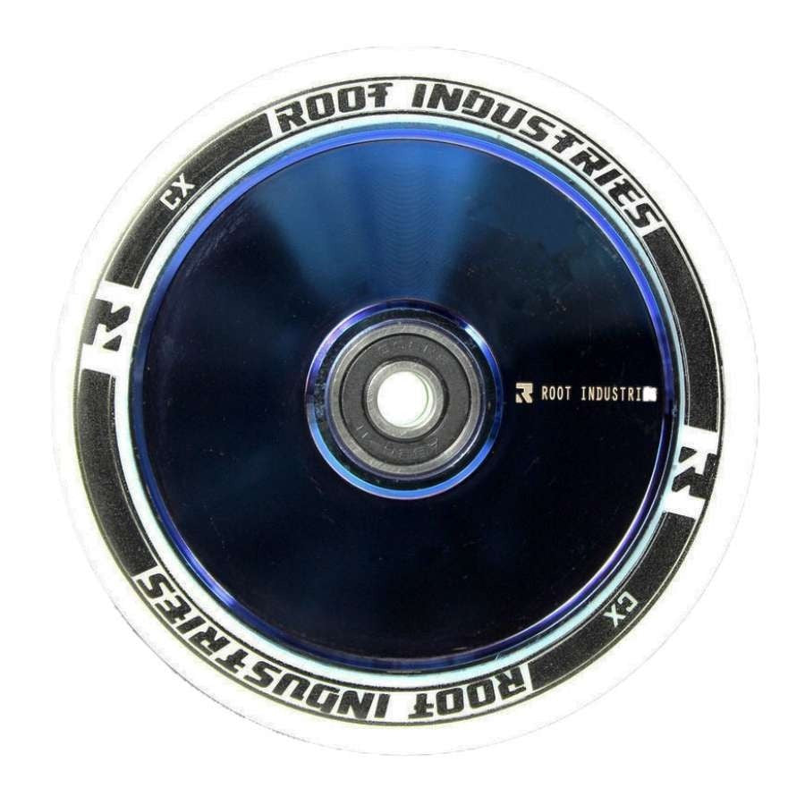 Root Industries AIR Wheels 110mm - White/Blue Ray (Pair)