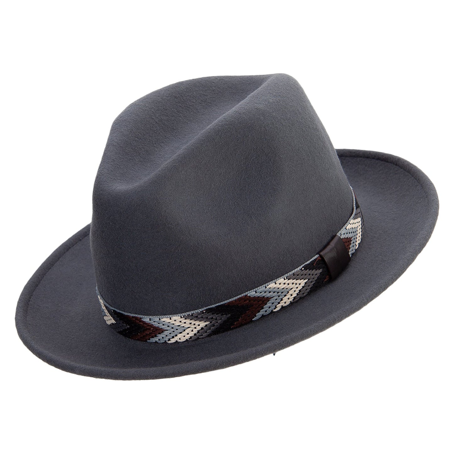 Men's 4 Color Tribal Band Fedora
