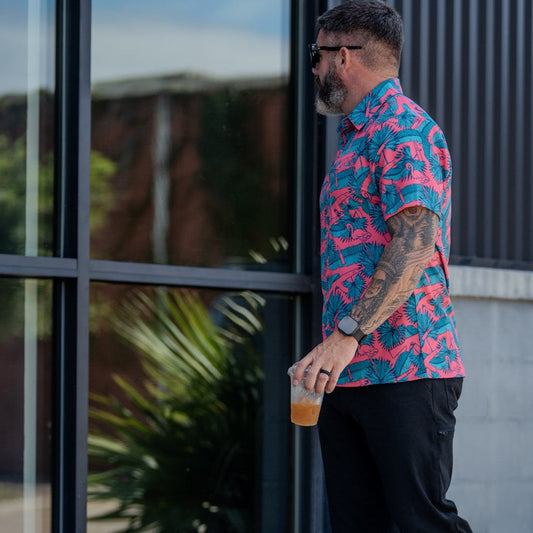 AK Tropical Button-up
