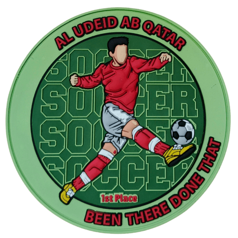Al Udeid AB Qatar Soccer PVC Patch