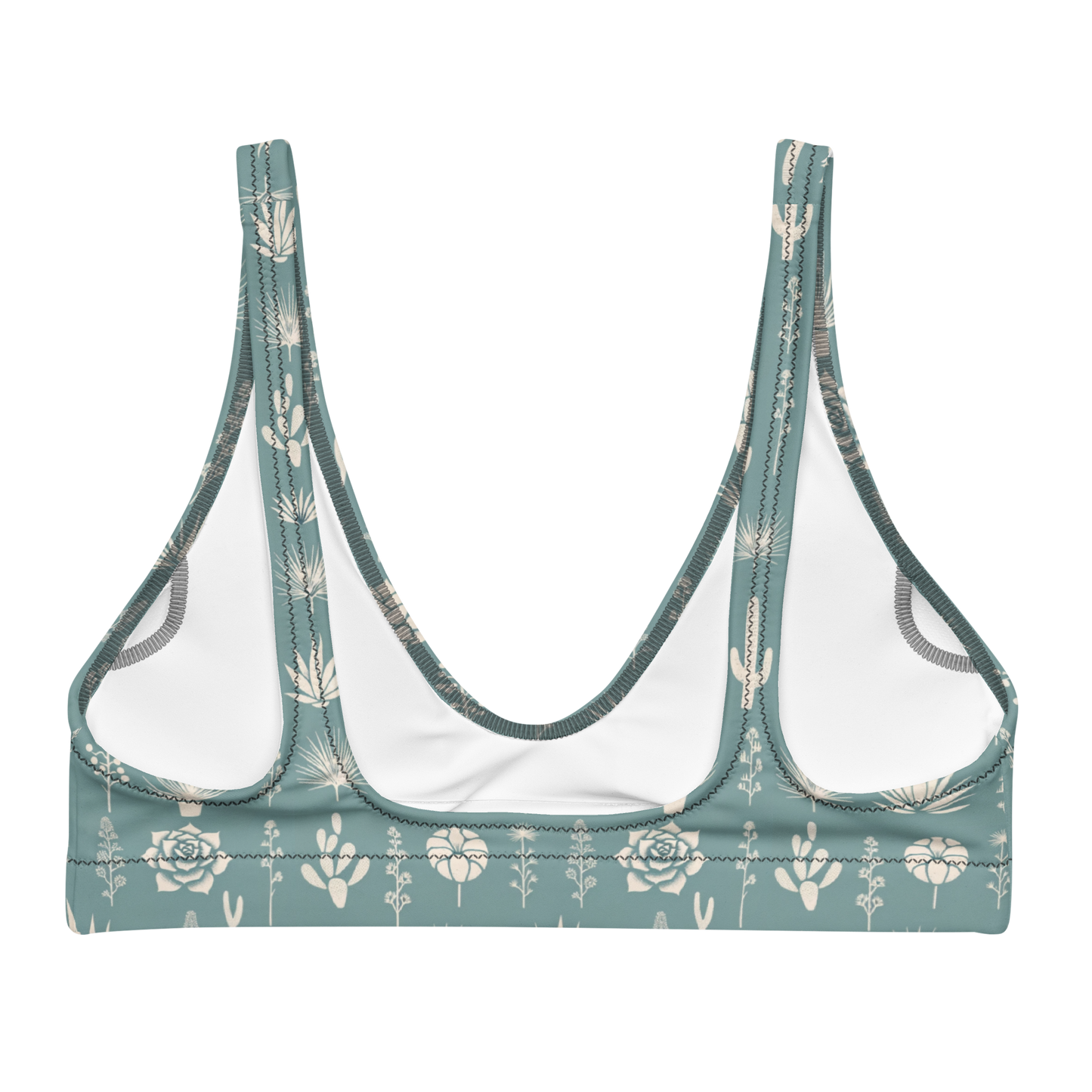 Saguaro Sunset: Hawaiian Nights in the Desert High-Waisted Bikini Top