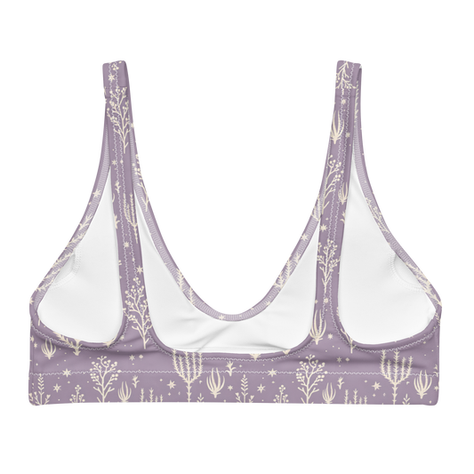 Ocotillo Sunrise: West Texas Blooms High-Waisted Bikini Top