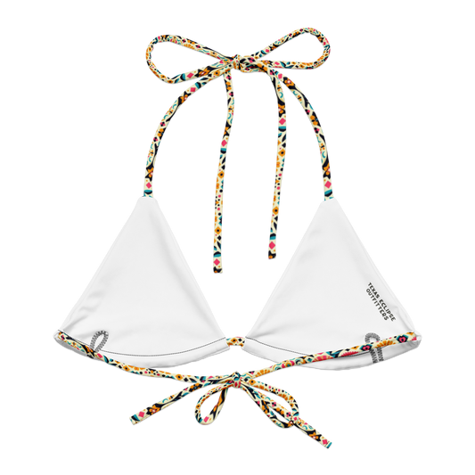 Calavera Dreams: Dia de los Muertos String Bikini Top