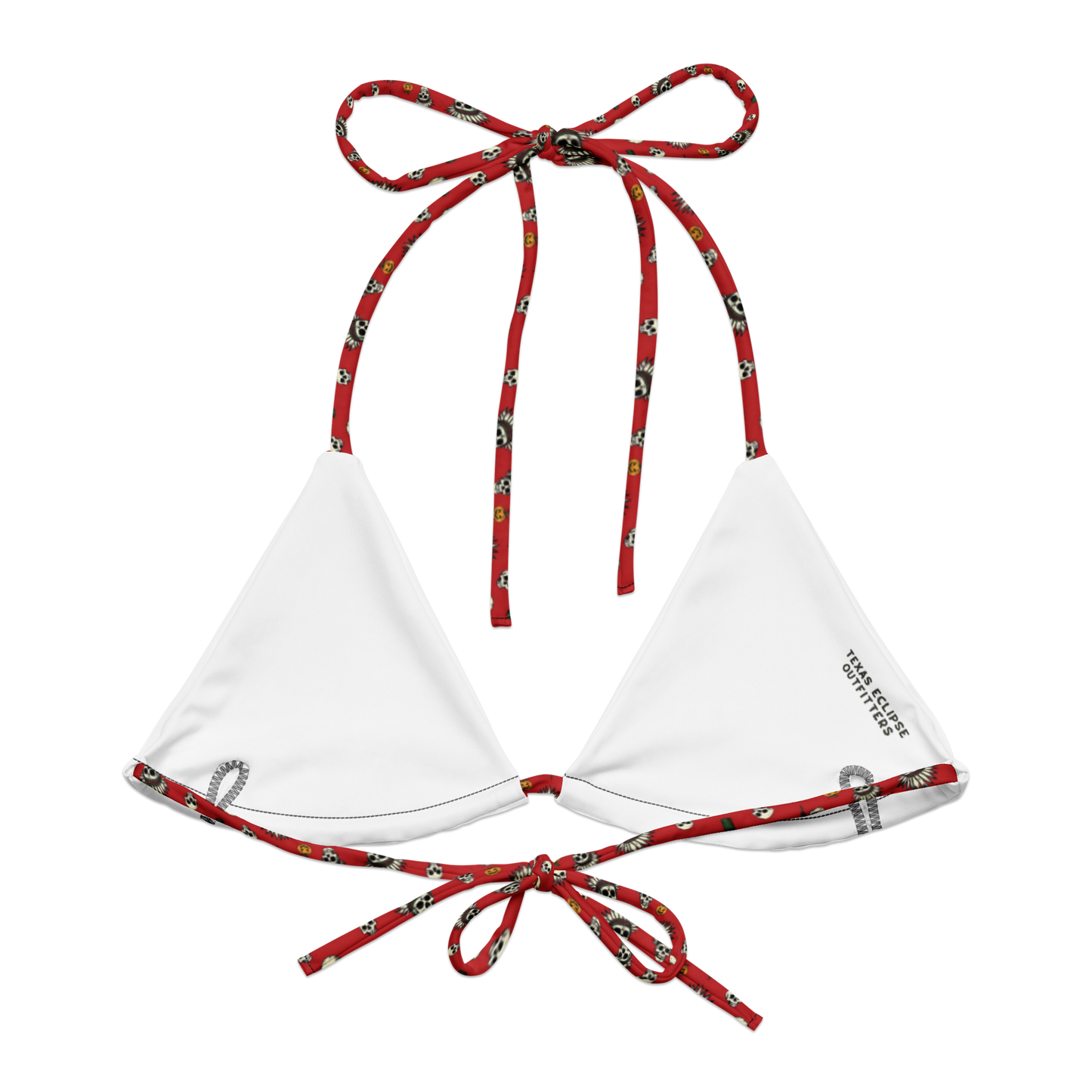 Sugar Skulls: Hallowed Ground String Bikini Top