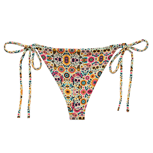 Calavera Dreams: Dia de los Muertos String Bikini Bottom