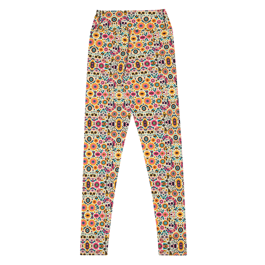 Calavera Dreams: Dia de los Muertos Leggings