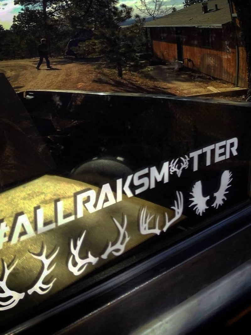 All Raks Matter ™ Decal (NO BOOBIES)