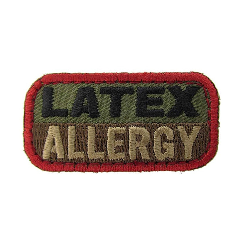 LATEX ALLERGY Patch - WOODLAND