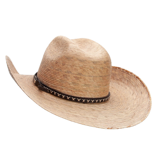 Palm Braid Two Hump Crown Cowboy Hat