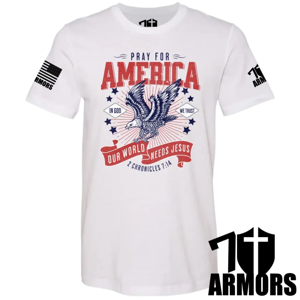 AMERICA NEEDS JESUS T-SHIRT