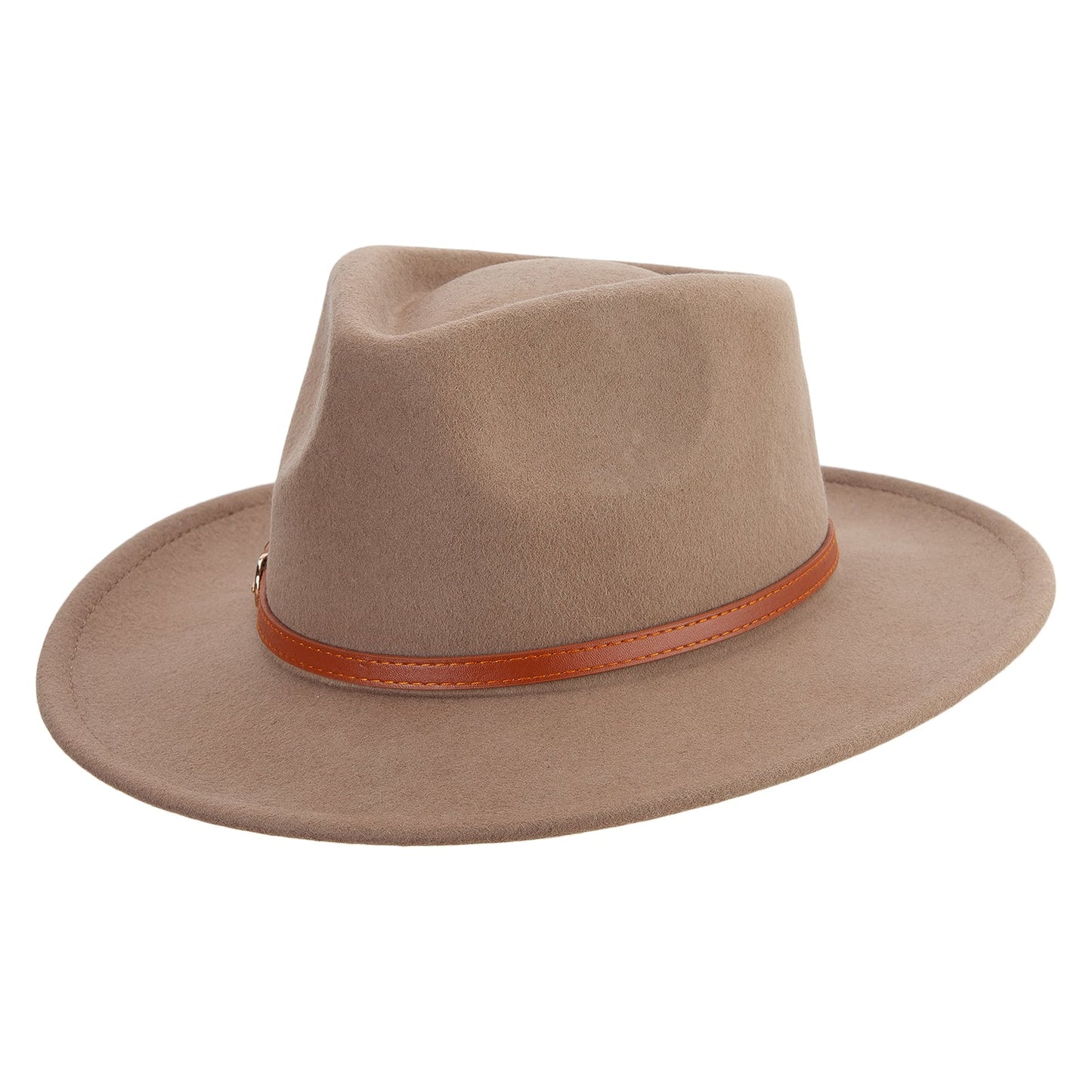 Women's Sewn Band 3" Brim Fedora