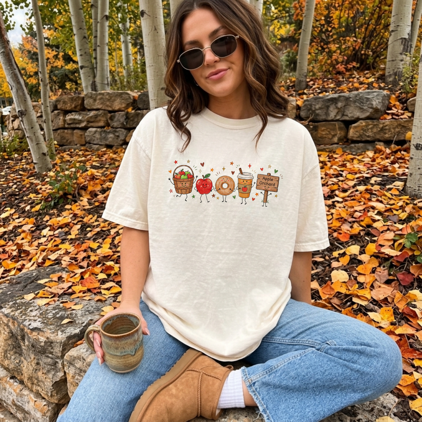 Apple Orchard Doodle T-Shirt