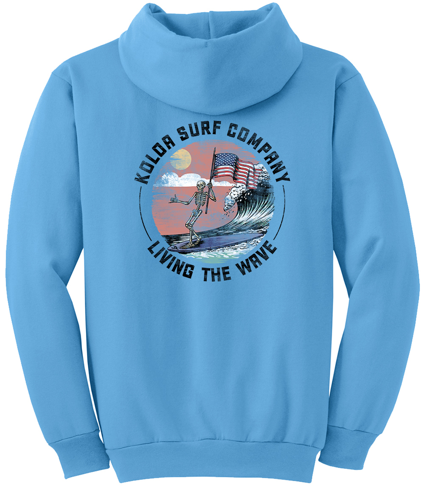 Koloa American Skeleton Hoodie