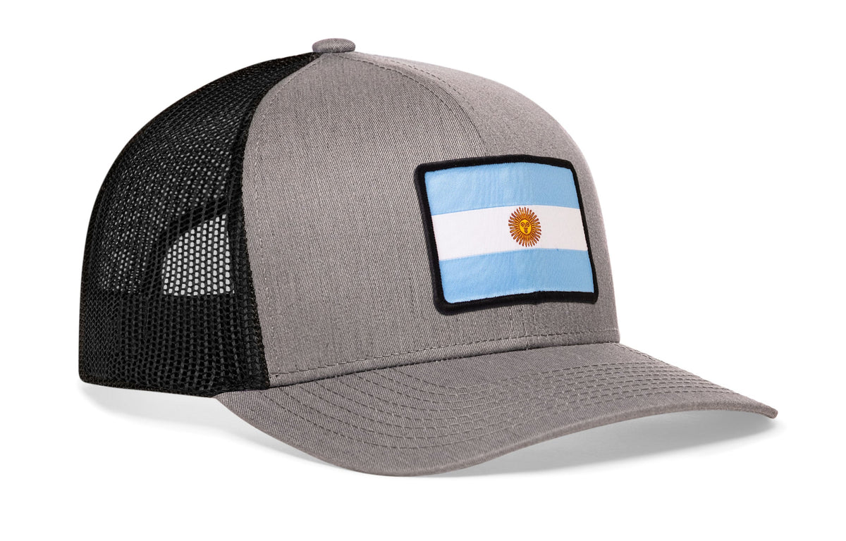 Argentina Flag International Trucker Hat | Argentine Snapback