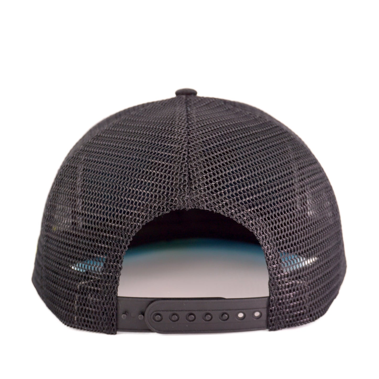 Sky Blue Flat Bill Snap Trucker