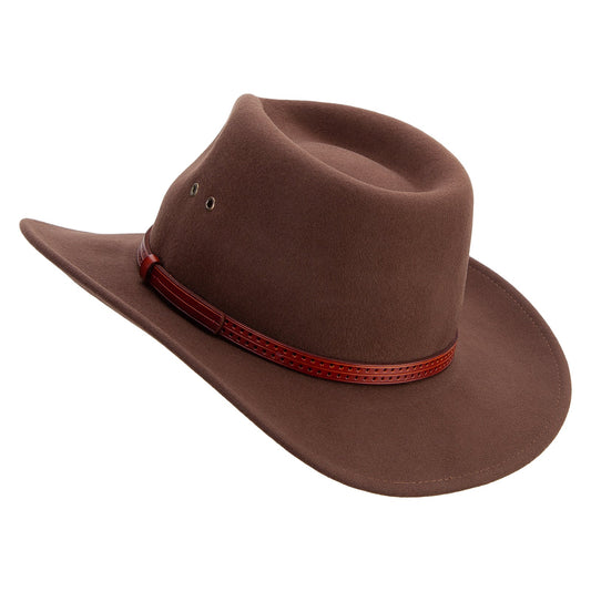 Unisex 3" Brim Outback Hat