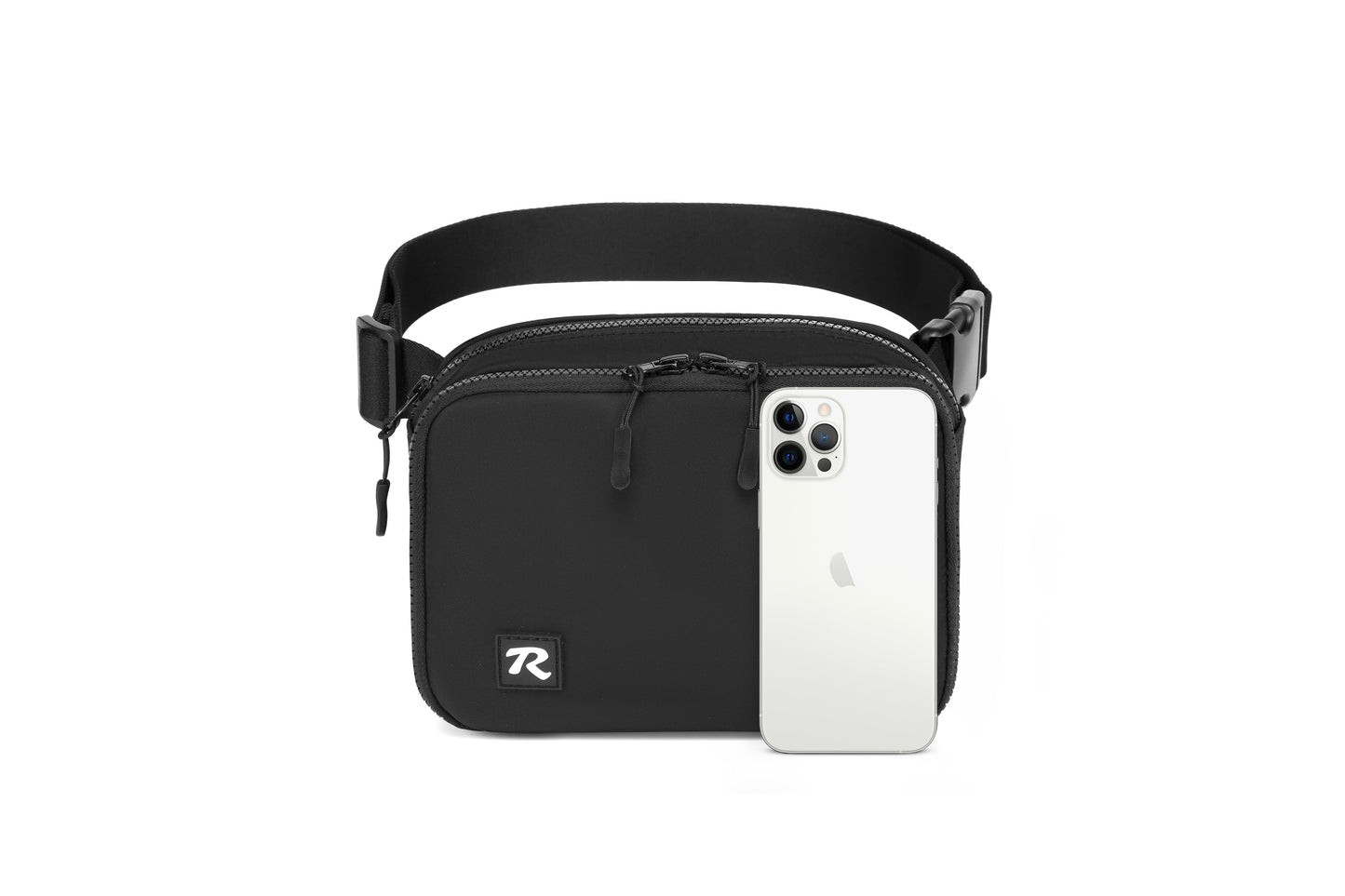 Augusta Reveille | Black Nylon Belt Bag Conceal Carry