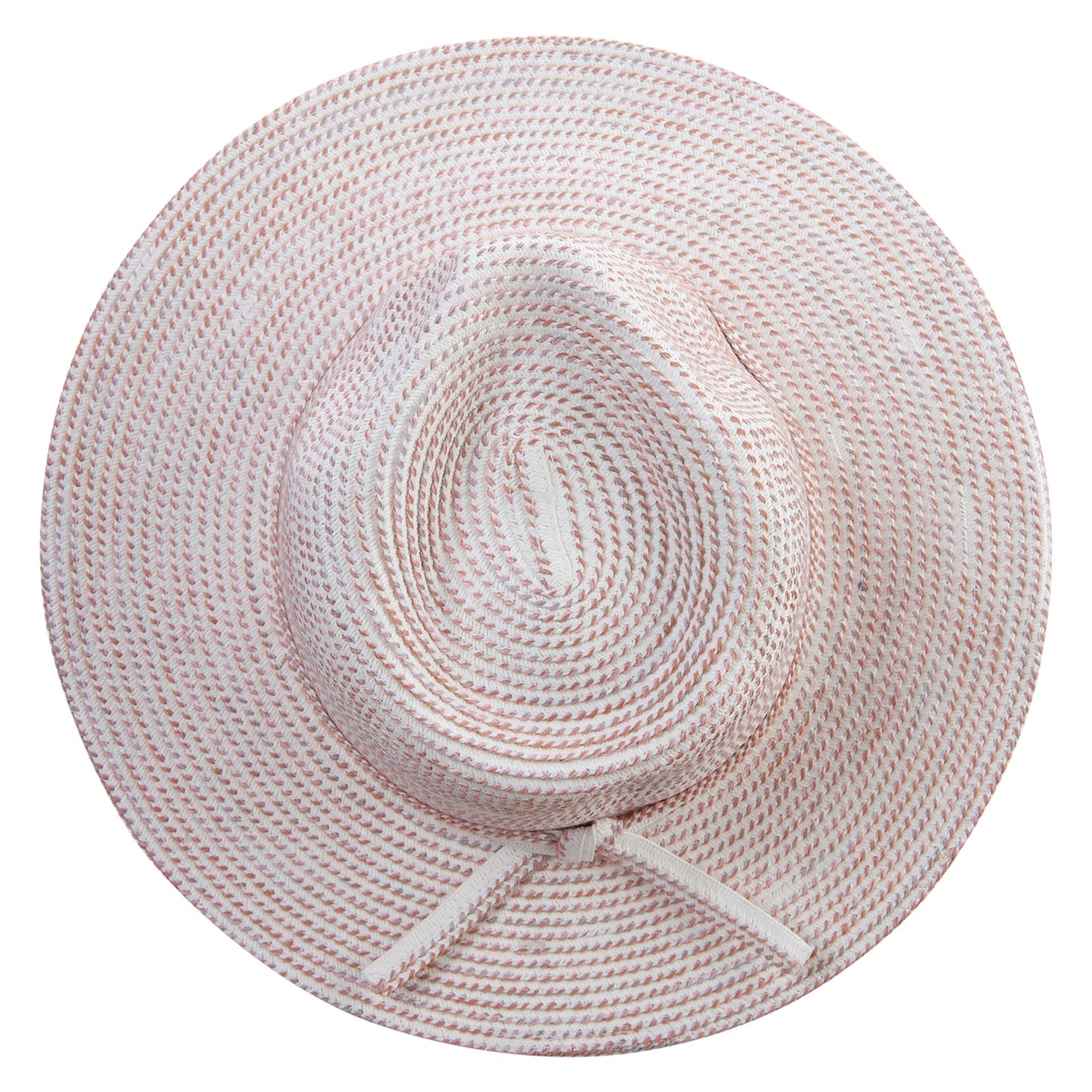 Women's Cotton Overstitching Fedora Hat