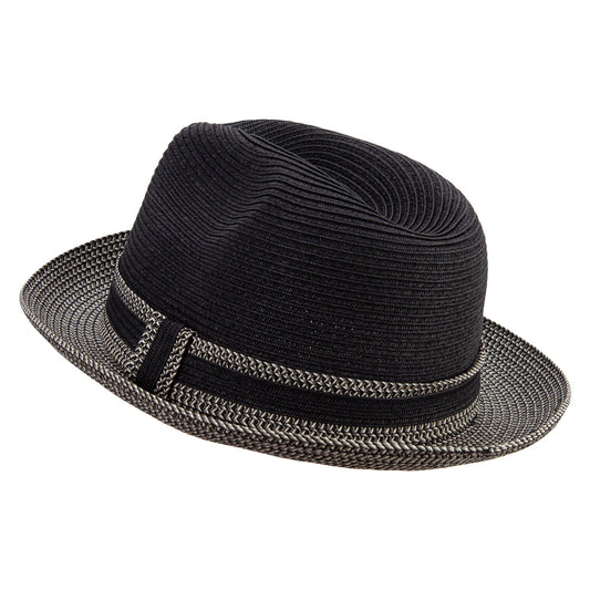 Men's Turn up Brim Fedora Hat
