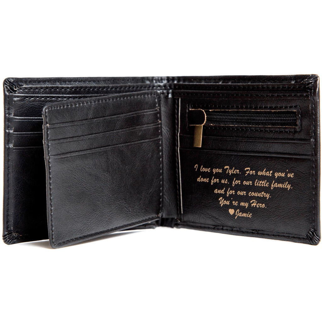 Personalized Bifold Wallet: Classic