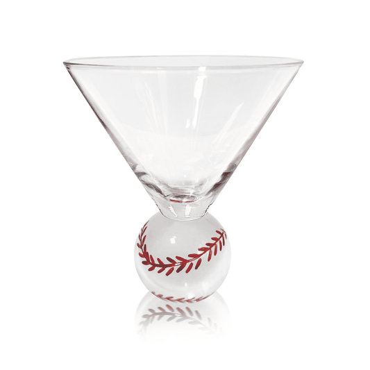 Baseball Martini Glasses