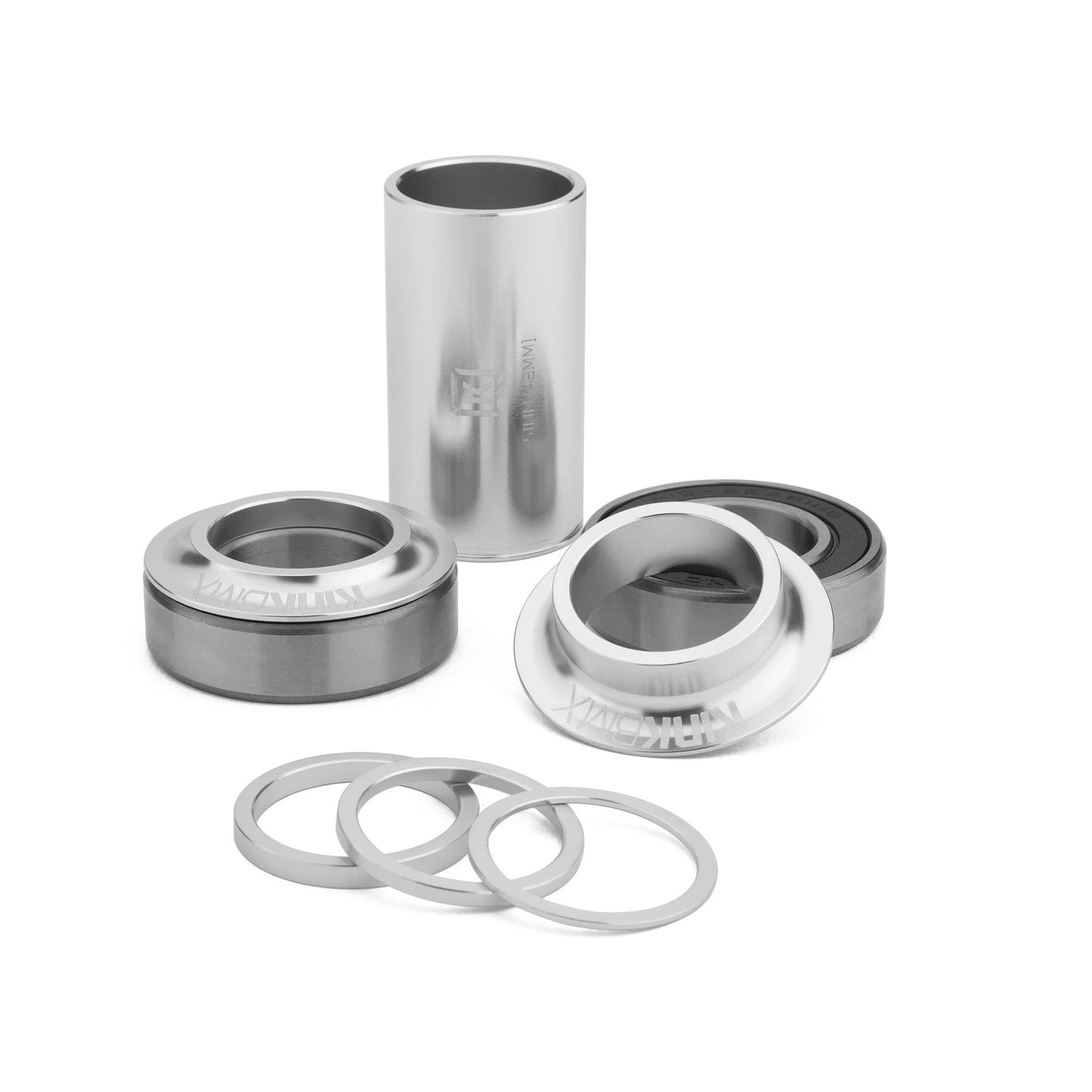 Kink BMX Mid Bottom Bracket Kit 22mm - Silver