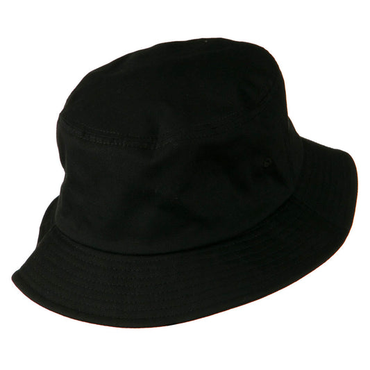 Big Size Cotton Blend Twill Bucket Hat