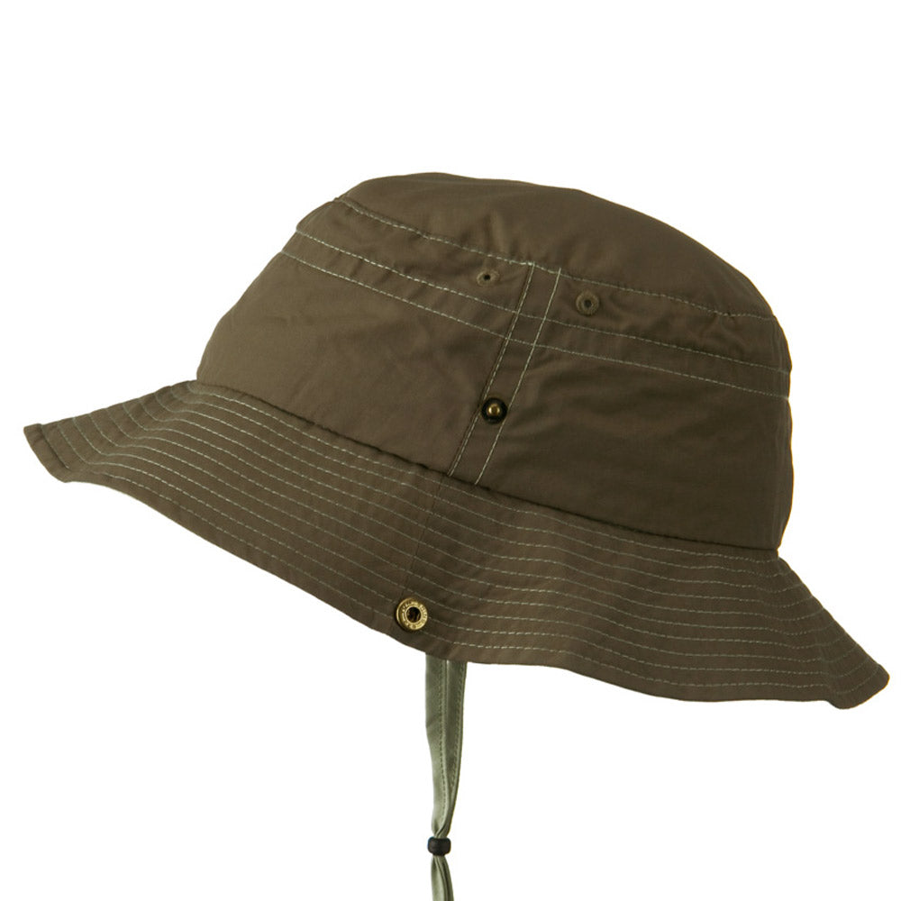 Big Size Talson UV Bucket Hat with Chin Cord
