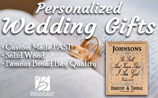 Be Still & Know That I Am God Sign - Personalized Family Blessing Plaque