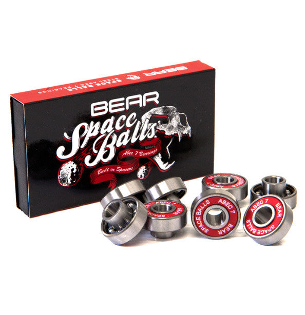 Bear Spaceballs Abec 7 Steel Bearings - 8mm (Set of 8)