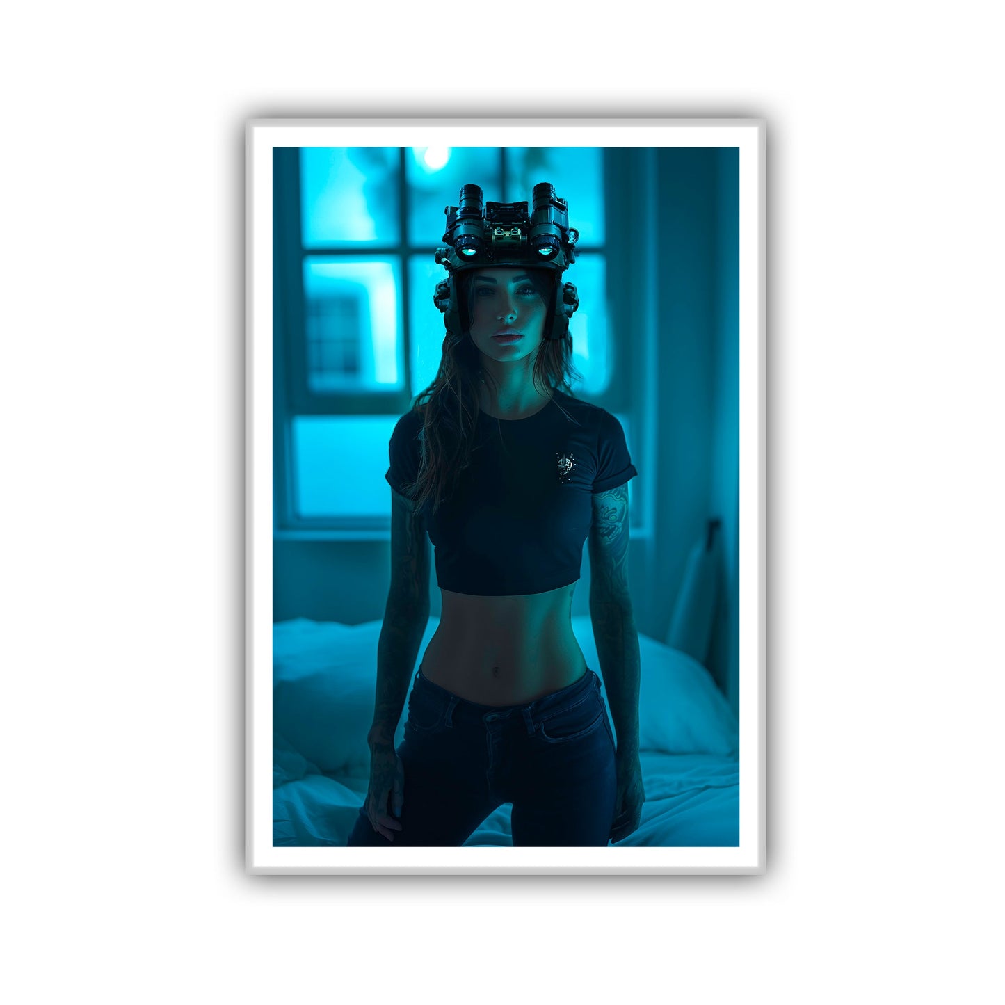 Bedroom Vol. 1 - 4" x 3" PVC Velcro Morale Patch