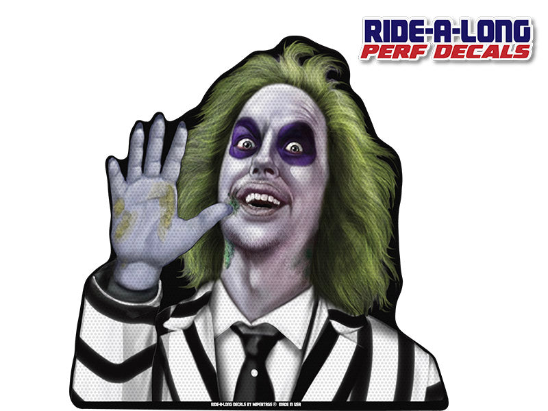 Beetleguese *RIDE A LONG* Perforated Decal