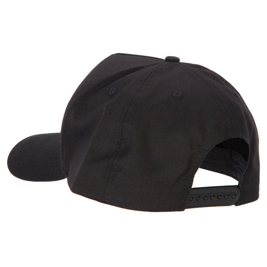 Big Size Solid Cotton Twill 5 Panel High Profile Pro Style Snap Cap