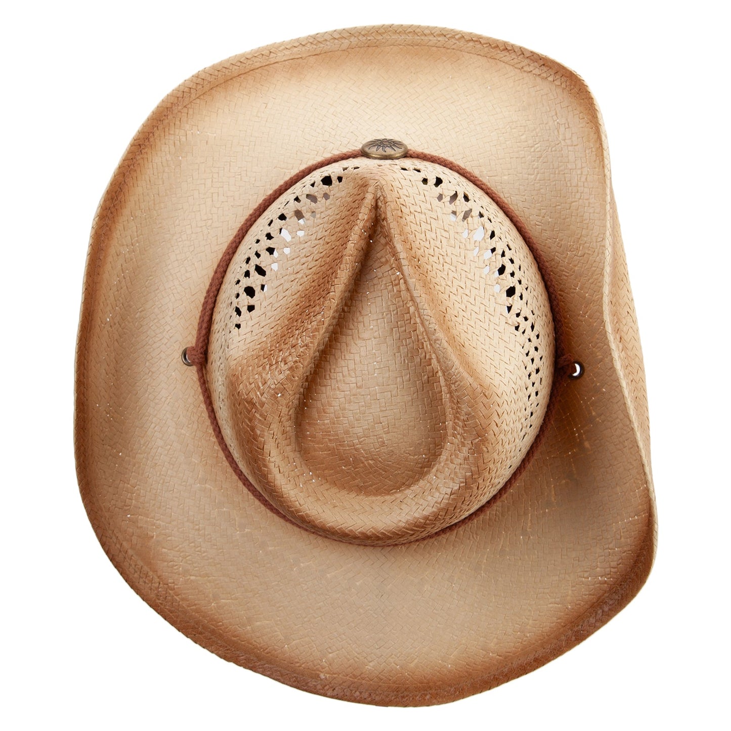 Women's Brass Button Cowboy Hat