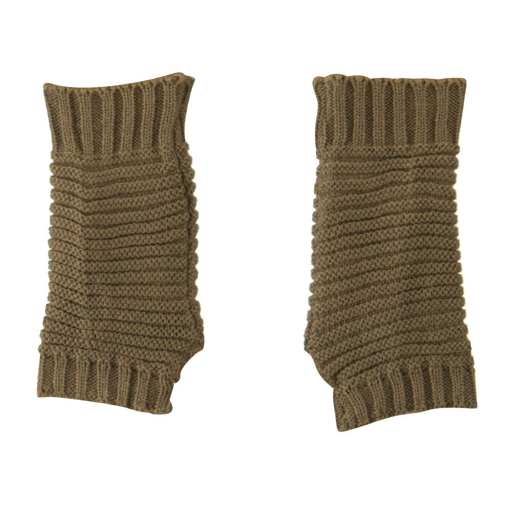 Women's Knit Ribbed Hand Warmer