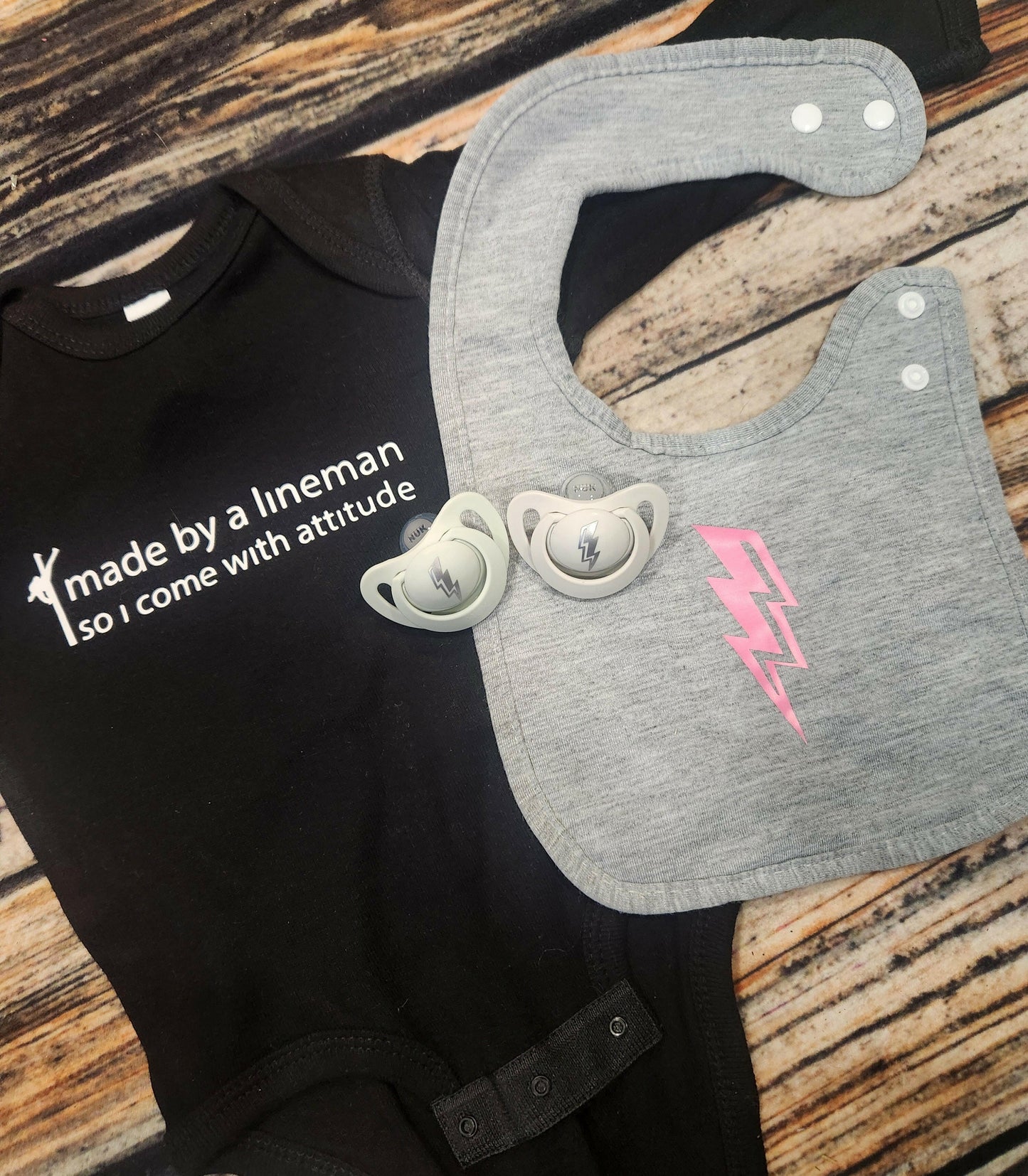 Baby Bolt Lineman Bib