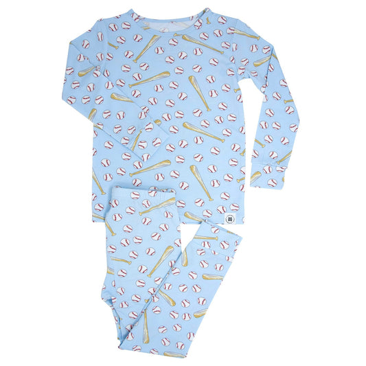 Classic Baseball 2-Piece Pajama Set
