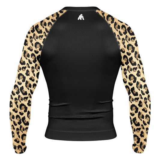 LEOPARD RASH GUARD