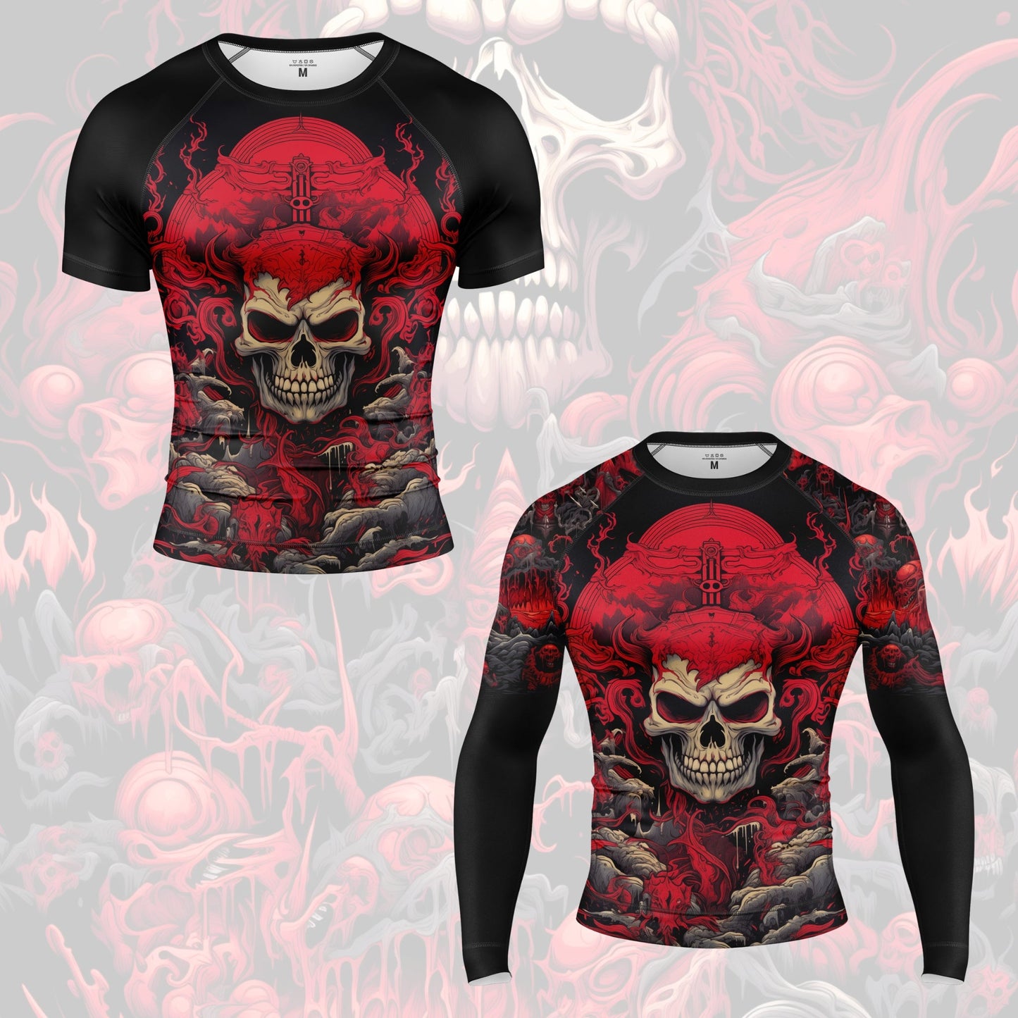 SHINIGAMI SKULL RASH GUARD
