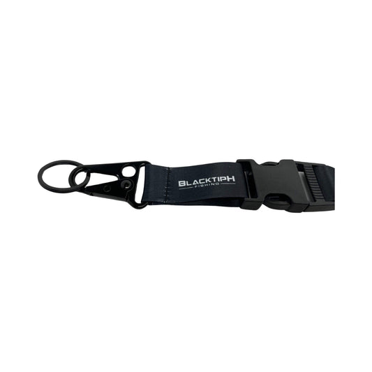 Black Lanyard with Crane clip
