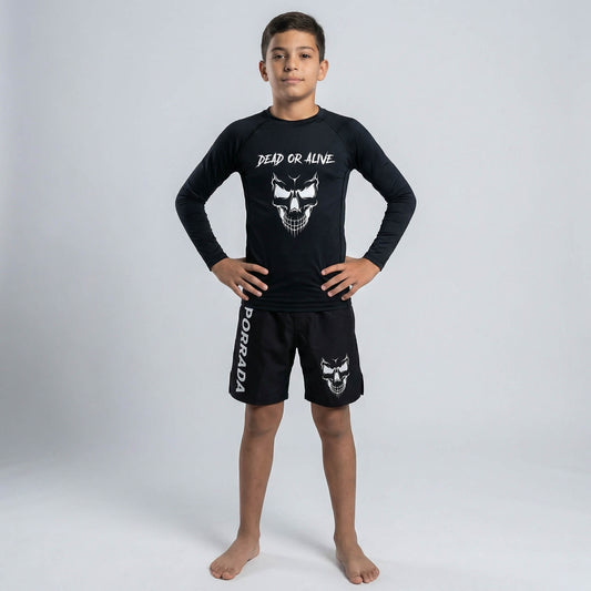 SKULL KIDS FIGHT SHORTS