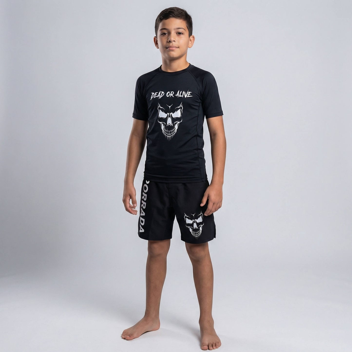 SKULL KIDS FIGHT SHORTS