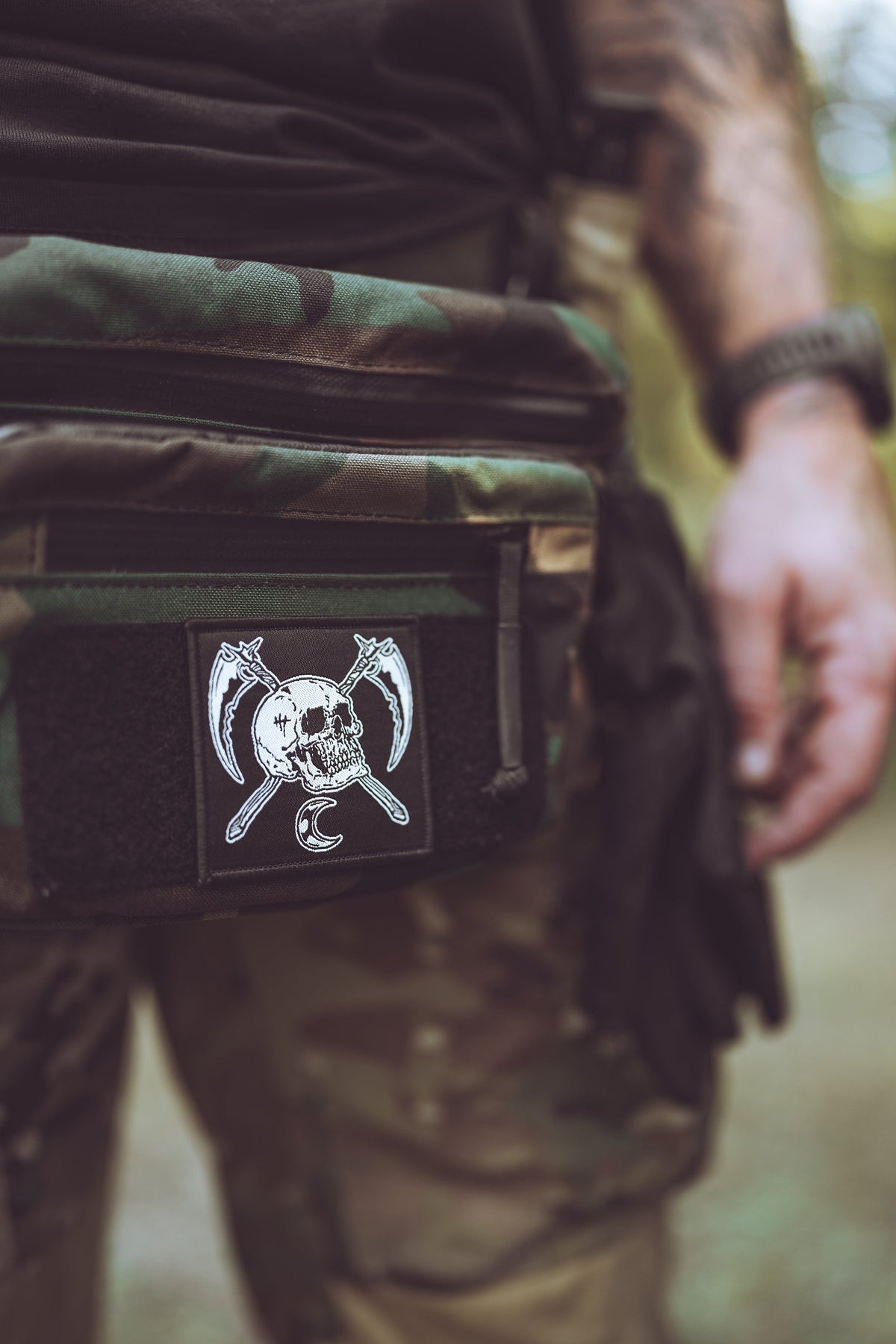 Midnight Reaper Woven Patch