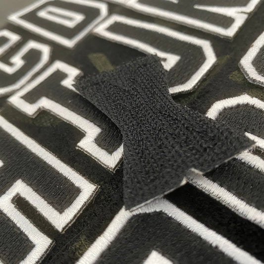 Spell Anything - Tactical Letters - 2" x 1.25" - Black