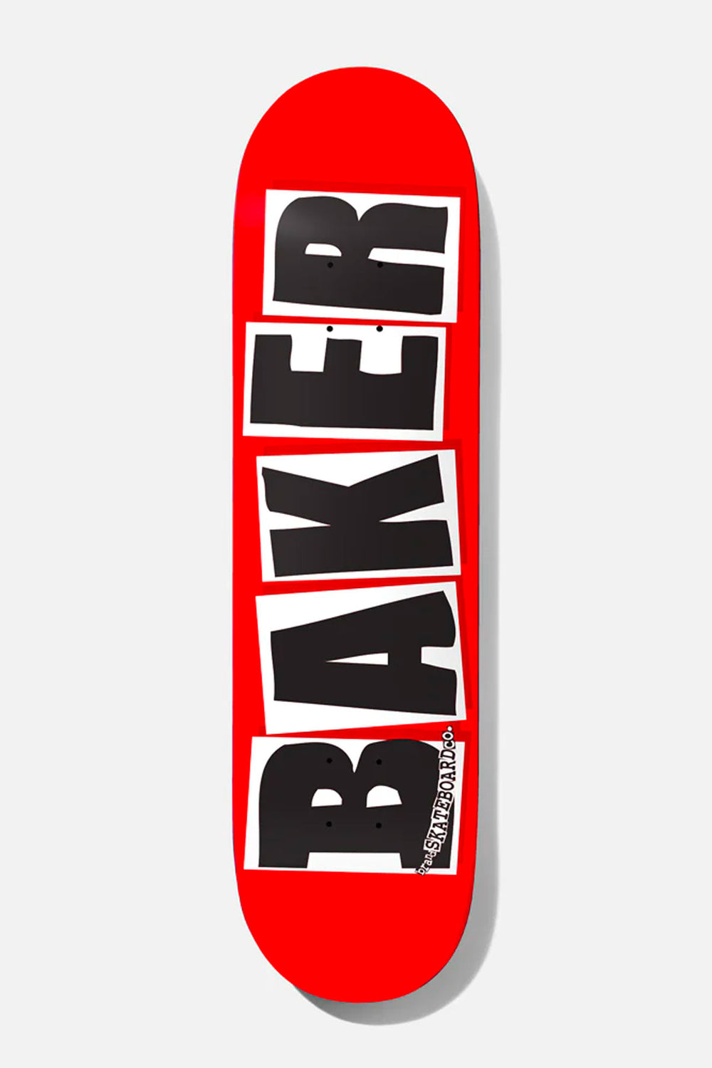 BAKER "BRAND LOGO" BLACK 8.475" SKATEBOARD DECK
